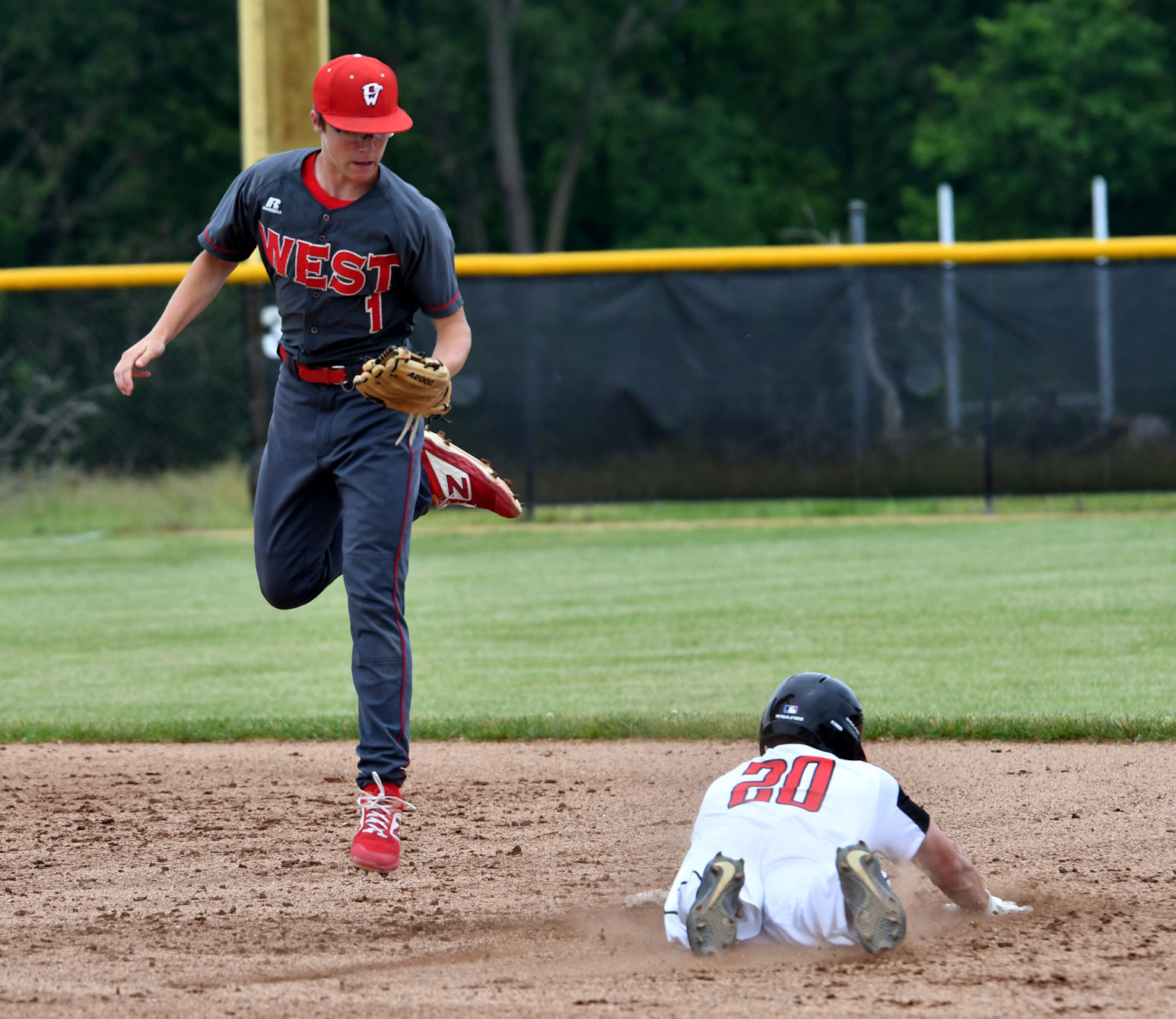 Davenport West at Assumption baseball
